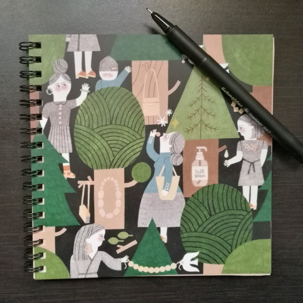 JUST WOOD notebook